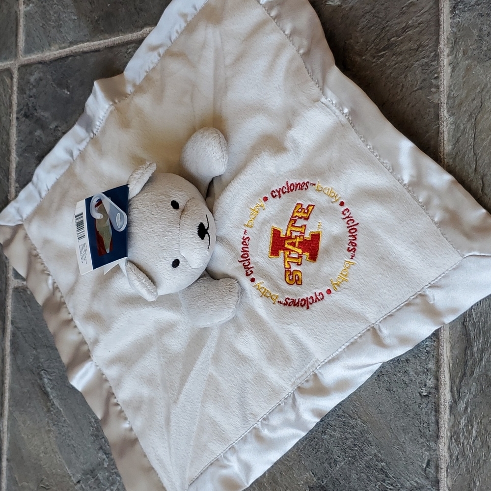 Baby Fanatic Iowa State University Bear Blankie
